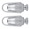 thumbnail image 3 of 2 Pcs Clothesline Rope Tightener Clothesline Pulley Heavy Duty Clothes Line Tensioners for Pulleys and Fixed Clothes, 3 of 7