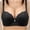 Black, variant on Mesh Panel Underwire Lace Bra, Adjustable Wide Straps Cooling Breathable Side Lift Daily Lingerie Red XL