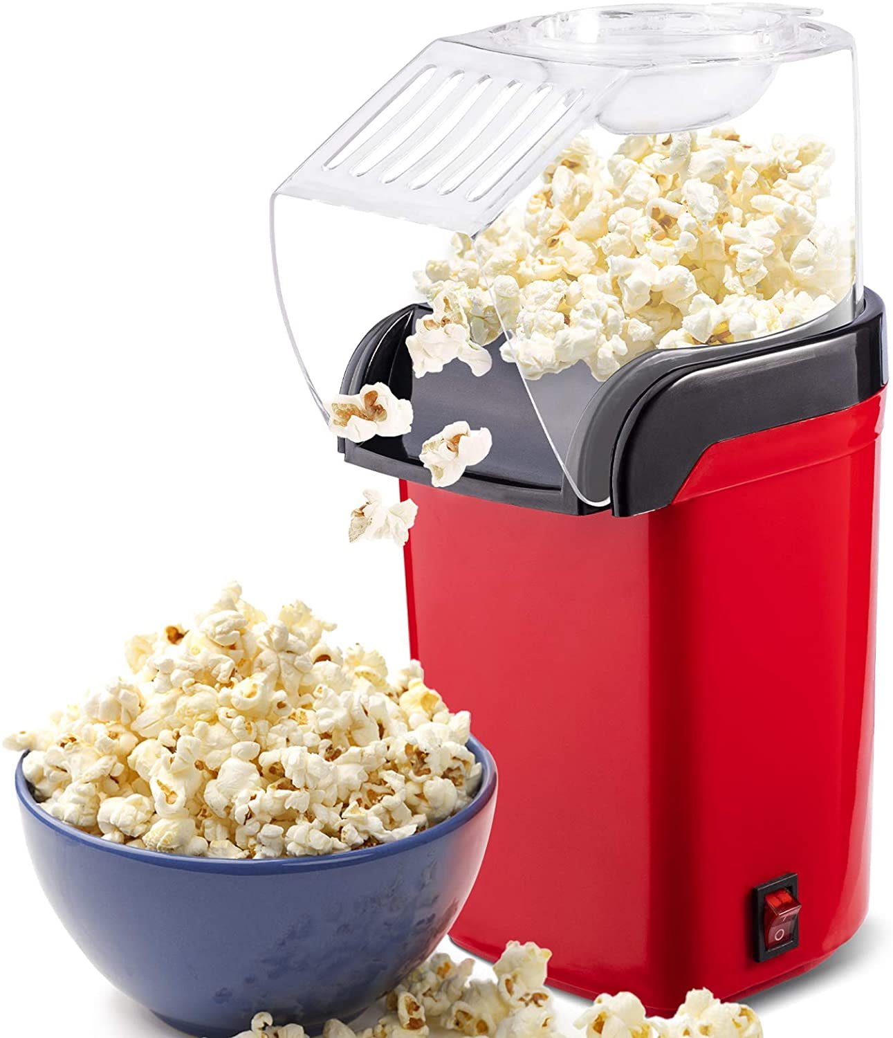 Popcorn Popper 1200W Hot-Air Home Electric Popcorn Maker Machine Portable Best 
