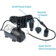 thumbnail image 2 of 12V - 24V DC Brushless Submersible Water Pump, 410GPH, for Solar Fountain, Fish Pond, and Aquarium 410GpH 1 Pack, 2 of 9