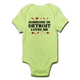thumbnail image 1 of CafePress - Loves Me In Detroit Infant Bodysuit - Baby Light Bodysuit, 1 of 1