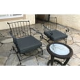 thumbnail image 7 of QQbed 2 Pack Washable 24"X22"X4" Memory Foam Platform Set Cushions for Outdoor Patio Seats, 7 of 7