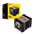 thumbnail image 2 of CORSAIR A500 - Processor cooler - (for: LGA1156, AM3, LGA1155, LGA2011, FM1, FM2, LGA1150, LGA2011-3, LGA1151, AM4, LGA2066, LGA1200) - nickel plated aluminum - 120 mm, 2 of 4