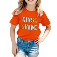 thumbnail image 7 of LNMQLPDBS Graphic Baby Tees 4t White Tshirt Girls Red Tshirt Size 8 Shirts White Shirt Girls Spring Clothes Teen Girls Clothes 14/16 Girls, Orange 6-7 Years, 7 of 7