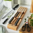 thumbnail image 3 of ZWILLING Pro 7-pc Knife Block Set with In-Drawer Knife Tray, 3 of 7