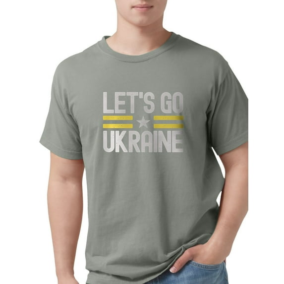 CafePress - Let's Go Ukraine T Shirt - Mens Comfort Colors® Shirt