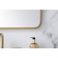 thumbnail image 4 of Soft corner metal rectangular mirror 24x32 inch in Brass, 4 of 5