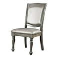 thumbnail image 6 of Furniture of America Alstroemeria Wood 7-Piece Dining Table Set in Gray, 6 of 12
