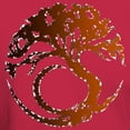 thumbnail image 3 of CafePress - Tree Circle Art 2 Black T Shirt - Men's Classic Graphic Cotton T-Shirt, 3 of 4