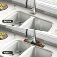 thumbnail image 4 of Pofeuu Oil Painting Style Iceberg Yak Print Splash Guard for Sink Faucet Sink Gadgets-Splash Guard Behind Faucet Drip Catcher for Kitchen, Bathroom,Sink Mat, 4 of 7