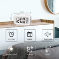 thumbnail image 1 of Smart Digital Alarm Clock Battery Operated Desk Electronic Small Clock, 1 of 5