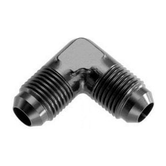 Red Horse Performance 821-12-2 RHP821-12-2 -12 MALE 90 DEGREE AN/JIC FLARE ADAPTER - BLACK