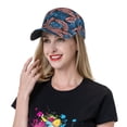 thumbnail image 5 of Gukieu Tropical Leaves Prin Baseball Cap, Adjustable Sweat-wicking Daily,Travel, Sports Cap, Unisex, 5 of 6