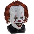 thumbnail image 2 of Scary Clown Mask Creepy IT Mask is perfect for cosplay Halloween, movie premieres, and more. Halloween Mask, 2 of 4