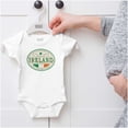 thumbnail image 5 of Saint Patricks Day Ireland Flag Party Romper Boys or Girls Infant Baby Brisco Brands 18M, 5 of 6