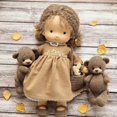 thumbnail image 3 of A Waldorf Doll Native Enamel Doll Artist Handmade Kawaii Children's Christmas Gift Dolls for Girls Toys #17With Box, 3 of 4