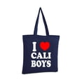 thumbnail image 2 of Awkward Styles I Heart Cali Boys Tote Bag Californian Boys Book Bag California Canvas Bag Gifts from California Cali Shopper Bag Cali Gifts California Flag Grocery Bag I Love Cali Boys Shopping Bag, 2 of 5