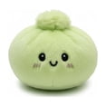 thumbnail image 2 of CaiYueKe Steamed Bun Plush Keychain Squishy Stress Relief Toy Cute Kawaii Bao Soft Fidget Sensory Food Themed Anxiety Gift Accessory Squeeze Velvet Velvety, 2 of 5