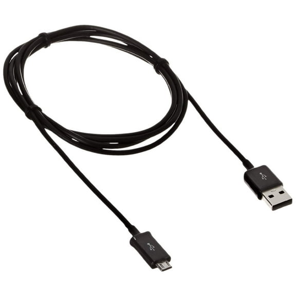 Samsung ODATASAMECC1DU6BBE-3396 5-Feet Micro USB Charging Data Cable - Original OEM - Non-Retail Packaging - Black - New