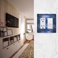 thumbnail image 5 of Yayeee Rocker Switch Wall Plate 3-Gang 6.5"x4.6" Home Decorative Outlet Cover, Crystal Ball, 5 of 6