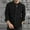 Black, variant on Corduroy Shirt Men Fall Winter Long Sleeve Button Down Collared Plain Work Shirts Business Casual Shirt