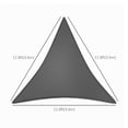 thumbnail image 3 of Outsunny Sun Shade Sail with Led Lights, 90% UV Block Triangle Shade Cloth, 3 of 10