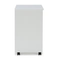 thumbnail image 3 of Linon Rolling Utility Cart with 6 Removeable Drawers, White, 3 of 24