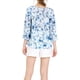 thumbnail image 3 of BLUSA BOHO INSPIRADA PARA MUJERES CON ESTAMPADO FLORAL Y CUELLO CON LAZO, MANGA 3/4, TOPS CASUAL, TAMAÑO M, 3 of 7