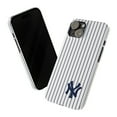 thumbnail image 2 of iPhone Slim Case - Yankees New York NY Jersey Baseball Stripes Major White - iPhone 15, 2 of 6