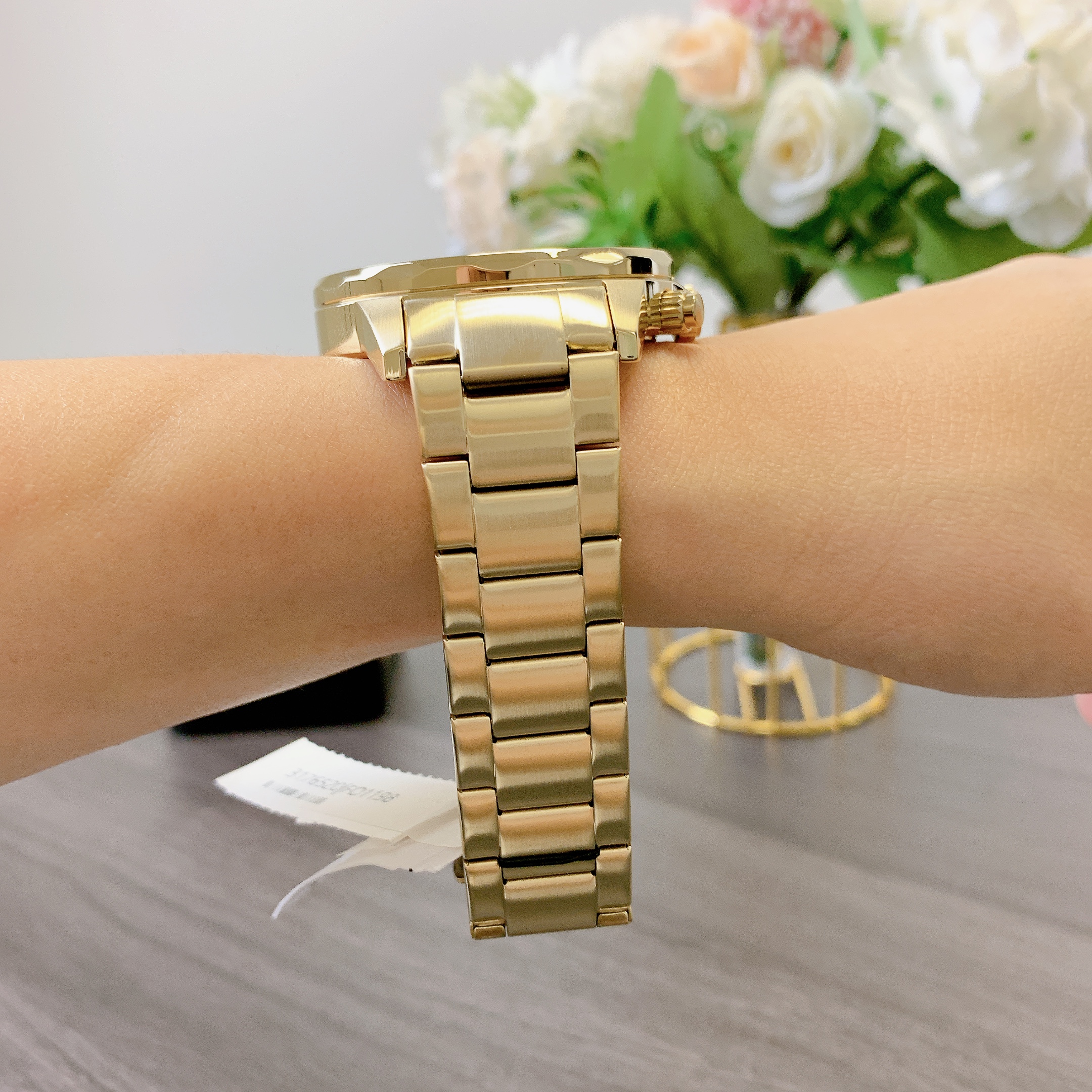 Fossil BQ2706 Bannon Multifunction Gold-Tone Stainless Steel Watch