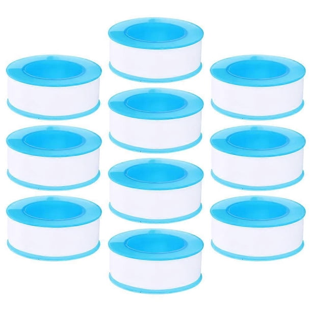 Pipe Sealant Tape Plumbing Tape for Water Pipes Piping Applications Resistance 10rolls