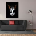 thumbnail image 3 of Epic Graffiti 'Rabbit Rocks' by Robert Farkas, Giclee Canvas Wall Art, 40"x54", 3 of 8