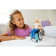 thumbnail image 3 of Barbie Fashionistas Doll, Blonde Hair with Wheelchair & Ramp, 3 of 10