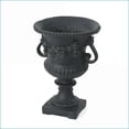 thumbnail image 5 of Planter Urn | No Assembly | Indoor Outdoor Patio Garden Living Room | 17.3x17.3x24 Inch | Magnesium Oxide | Shape:Square, 5 of 7