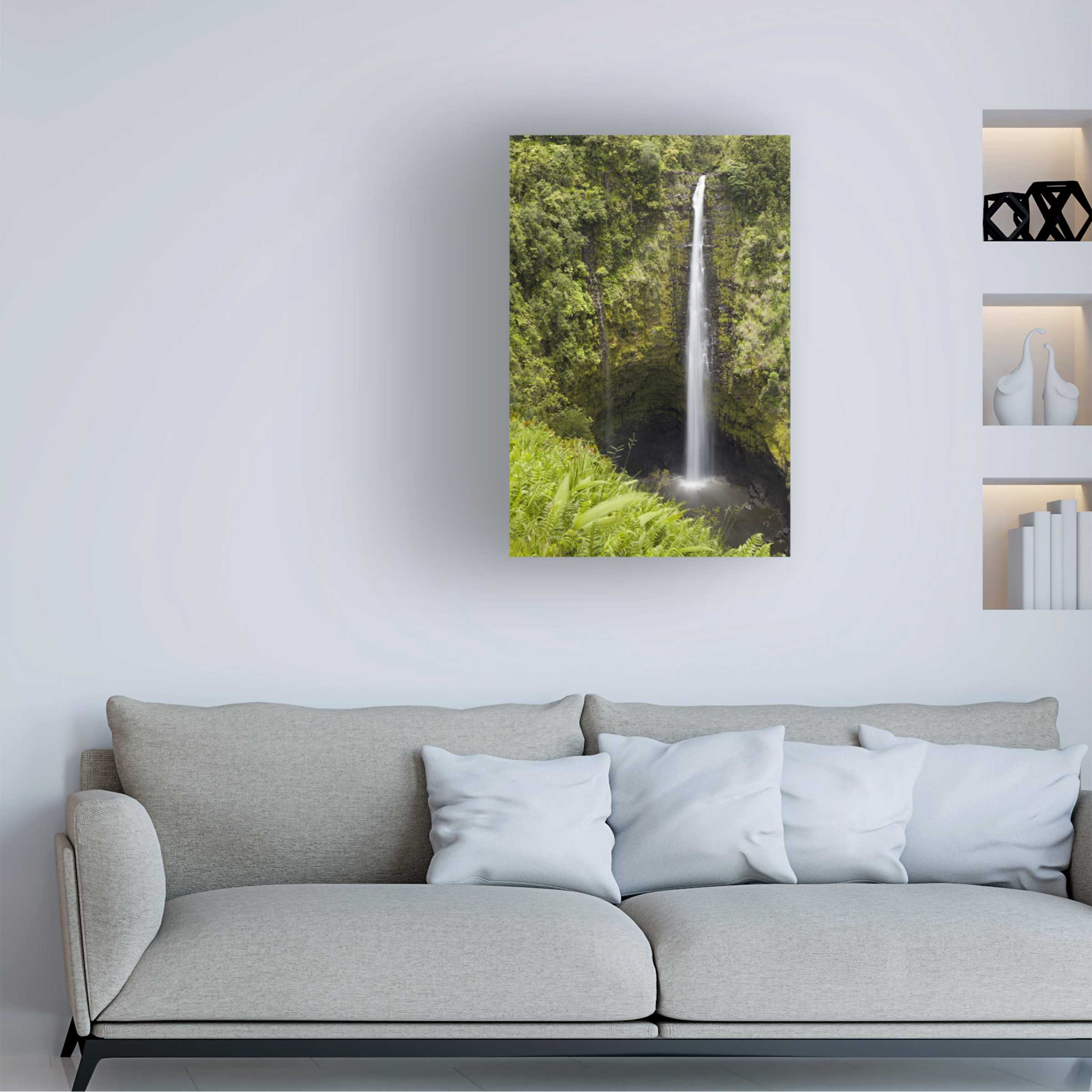 Trademark Fine Art Chris Moyer 'Akaka Falls' 16 x 24 (ALI0769-C1624GG)