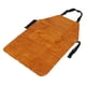 thumbnail image 4 of Delantal protector de piel de vaca para soldadura, delantal resistente al fuego para electricista con bolsillo para taller VoborMX herramienta, 4 of 8