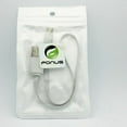 thumbnail image 3 of White Short 1ft Flat USB Cable Compatible With ASUS ZenFone Max Plus M1 5Q 3 Max, Google Nexus 7 2 7 - Barnes & Noble NOOK HD+ HD Color - BLU Vivo XI, Tank Extreme Pro (T0010UU), Studio X8 HD, 3 of 6