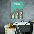 thumbnail image 4 of Epic Graffiti 'Berlin' by Arctic Frame Studio, Canvas Wall Art, 18"x26", 4 of 8