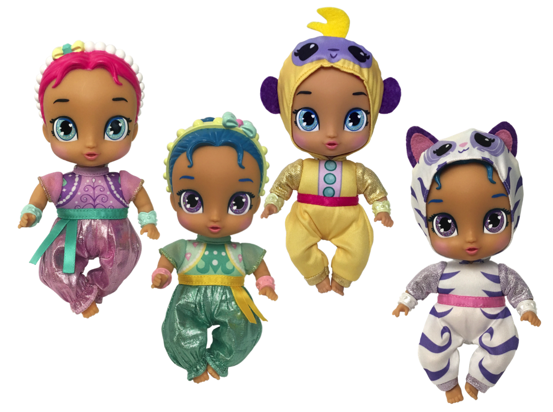 shimmer and shine mini dolls