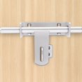 thumbnail image 2 of TIERPOP Stainless Steel Door Lock Sliding Bolts Latches Hasp Hardware Door Door Lock With Installation Accessories, 2 of 10