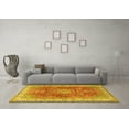 thumbnail image 3 of Ahgly Company Indoor Rectangle Medallion Yellow Traditional Area Rugs, 3' x 5', 3 of 4