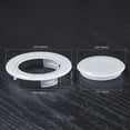 thumbnail image 2 of 2 Inch Patio Table Umbrella Hole Ring and Cap Set, Standard Size Umbrella Thicker Hole Ring Plug and Cap Set (White)(White), 2 of 7