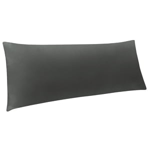 NT Bay Microfiber Ultra Soft Body Pillowcase, 20x54 Dark Gray