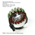 thumbnail image 2 of Générateur Stator Compatible avec Yamaha YZF-R1 YZF R1 YZFR1 1998 1999 2000 2001, 2 of 4