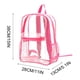 thumbnail image 4 of Mochila transparente para eventos deportivos y conciertos, con múltiples bolsillos, almacenamiento seguro para aficionados y asistentes a festivales. Aestivo | Gris | AESTIVO, 4 of 6