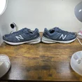 thumbnail image 4 of New Balance 2019 990v5 Blue White Shoes Sneakers Mens Size 13 D, 4 of 6