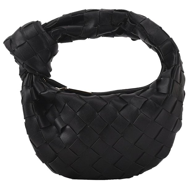 Bolso trenzado Bolso de mujer Bolso trenzado Bolso de cuero de PU de gran volumen Monedero