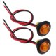 thumbnail image 1 of 2pcs Car Turn Signal Light Waterproof Indicator Light Round Car Bullet Light, 1 of 4