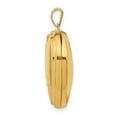 thumbnail image 2 of FB Jewels 14K Yellow Gold & Rhodium Floral Heart Locket, 2 of 5