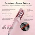 thumbnail image 4 of TYMO CurlPro Auto Curling Iron, T-Gloss Ceramic, 500M Negative Ions, One-Click Rotation, Anti-Tangle, 1" Barrel, 4 of 9